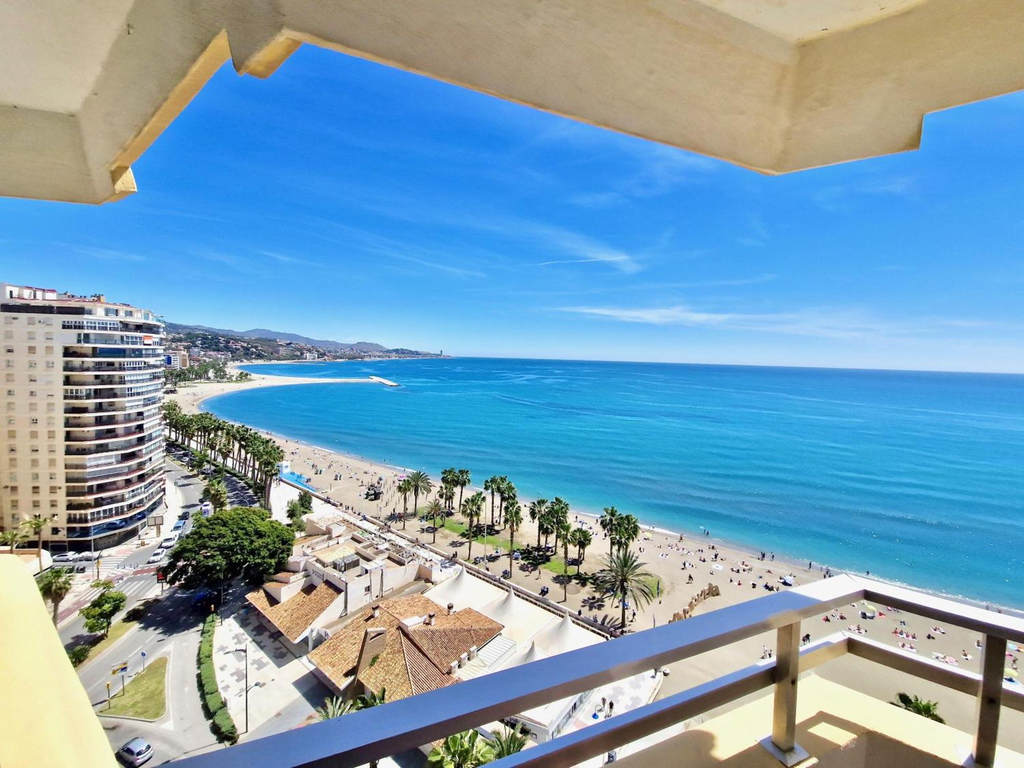 Sr Malagueta Beach Front Wonderful Sea View Málaga Dış mekan fotoğraf